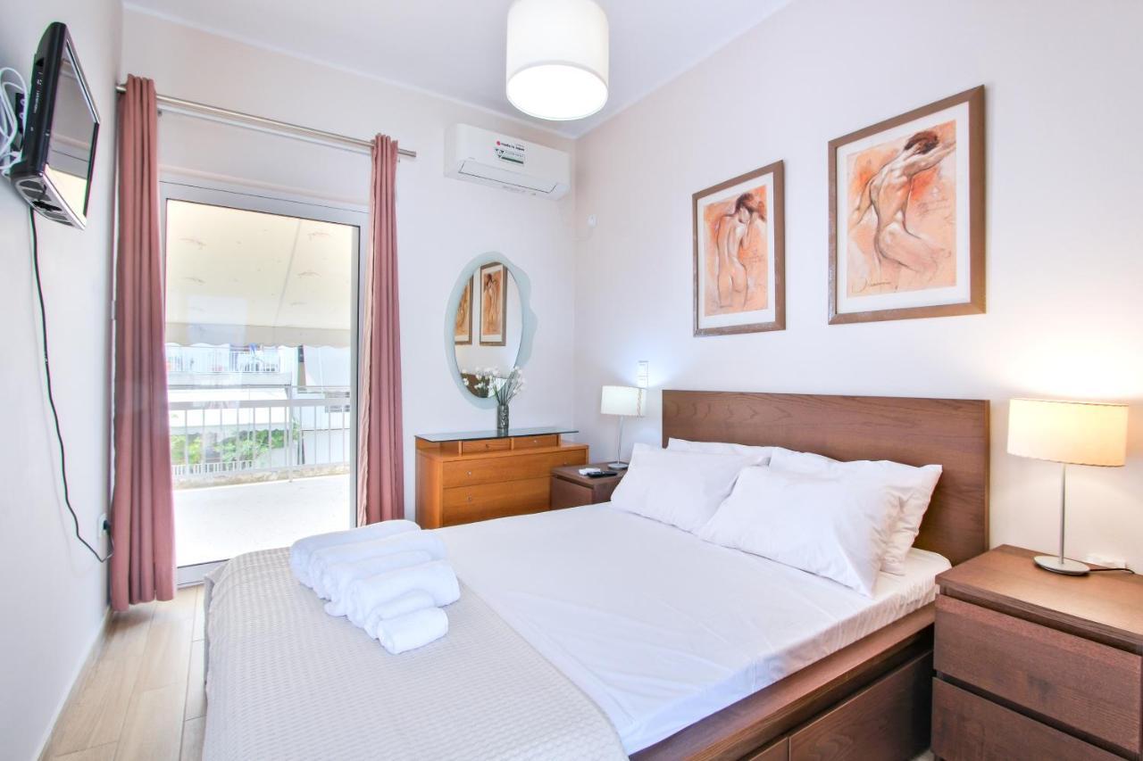 Family Apartment Near Port Pireu Exterior foto